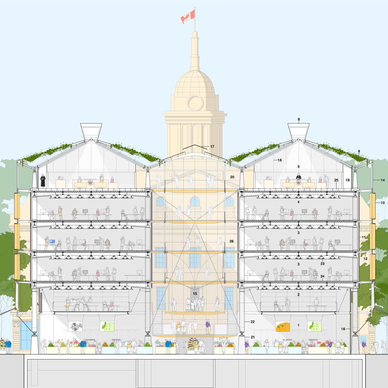 Architectural illustration